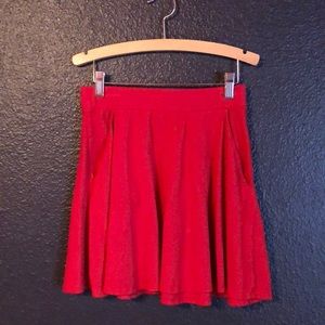 Red F21 Skirt